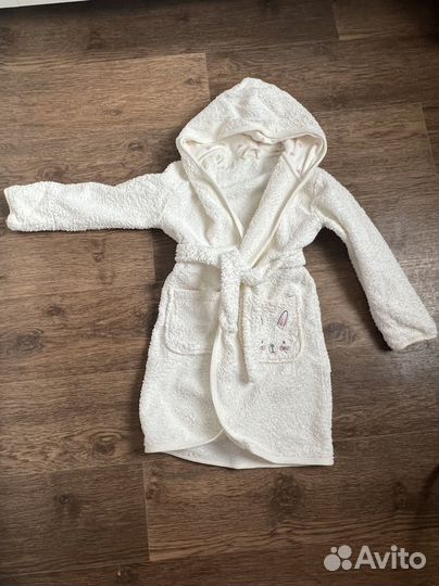 Халат банный детский для девочки р.116