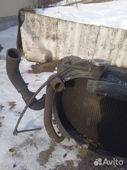 Радиатор охлаждения двигателя faw 1041