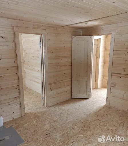 Каркасный модульный дом 7х7