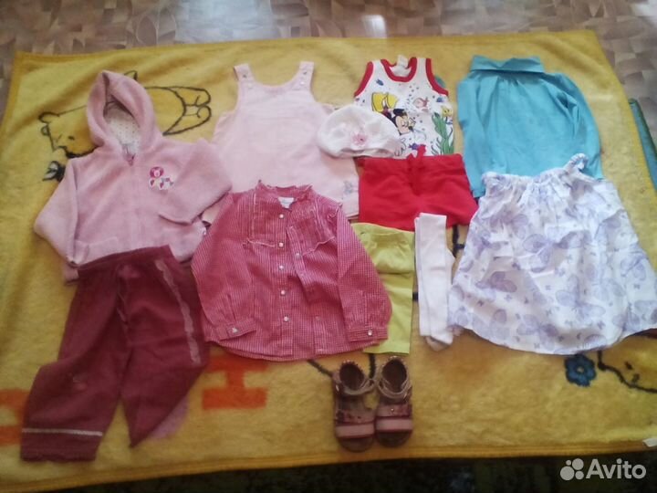 Пакет вещей р 86-92