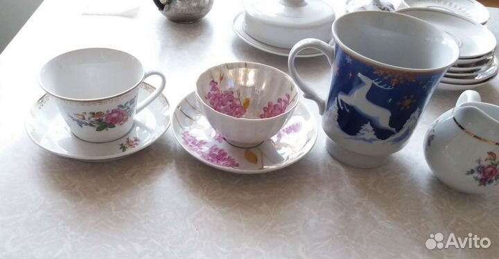 Фарфор.Чайная посуда
