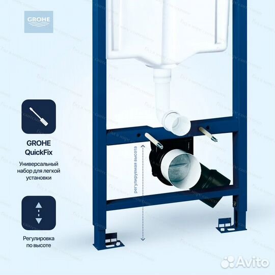 Инсталляция Grohe Rapid SL 38772001