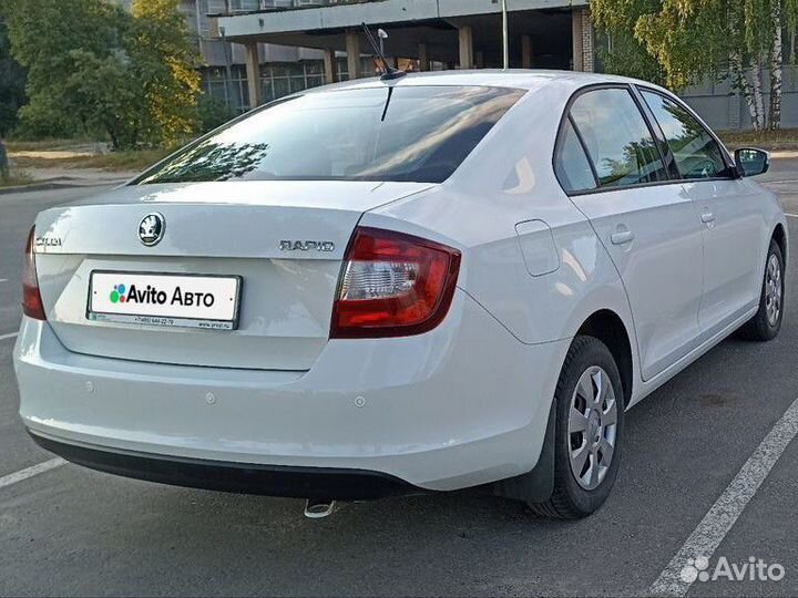 Skoda Rapid 1.6 МТ, 2017, 131 000 км