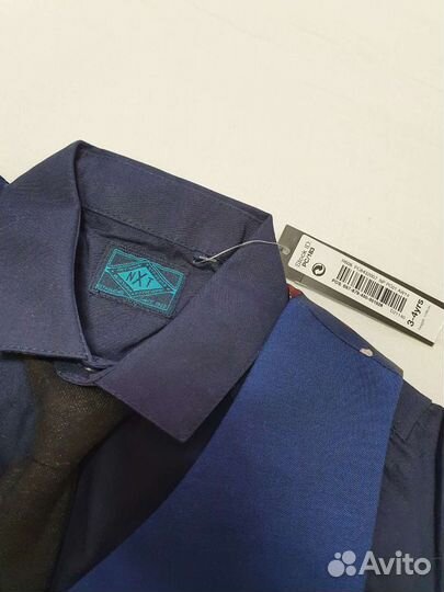 Рубашка с жилеткой next