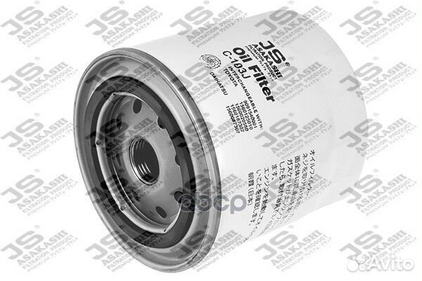 JS Asakashi фильтры масляные C 103 J 1шт C 10