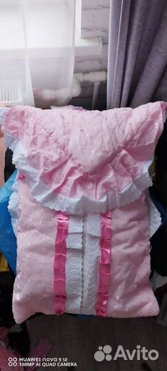 Одеяло на выписку на молнии. Одеяло+конверт