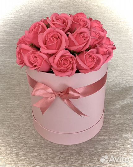 Букеты роз на мыльной основе
