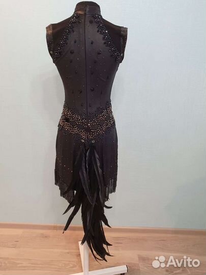 Платье для бальных танцев ю2 латина, молодёжь