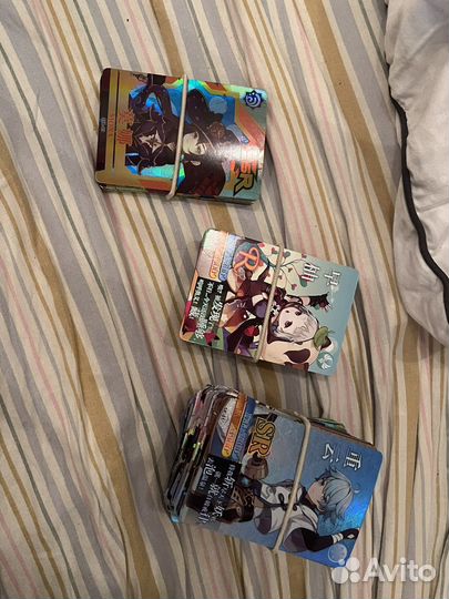 Коллекционные карточки геншин импакт