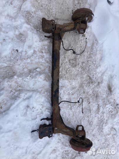 Задняя балка chery bonus (а13)