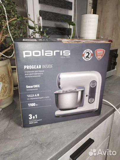 Миксер планетарный новый