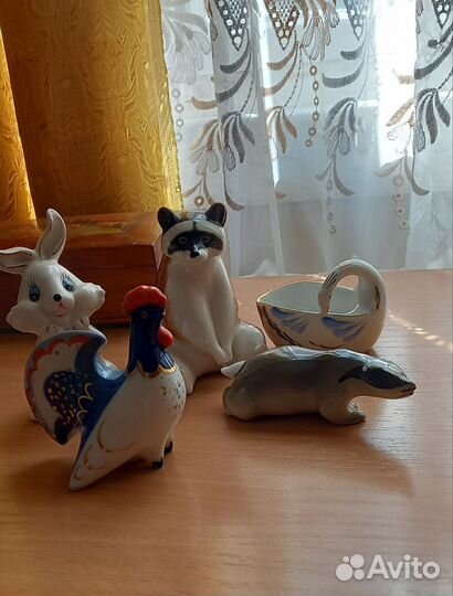 Фарфоровые статуэтки СССР лфз