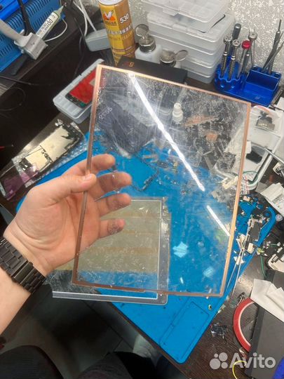 Стекло(тачскрин) iPad pro + замена