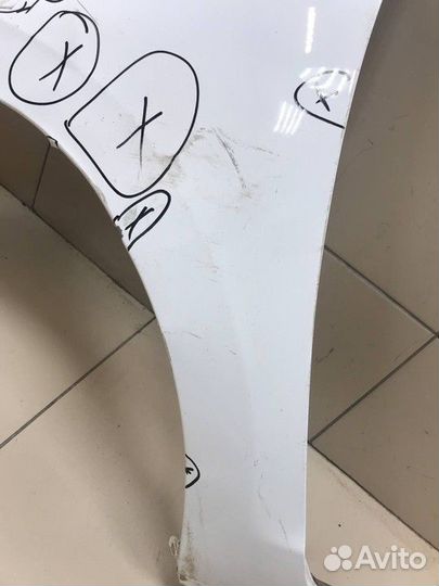 Крыло переднее левое Hyundai Solaris