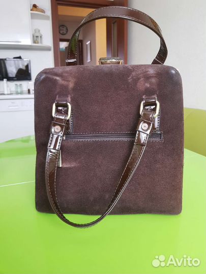 Сумка натуральная замша