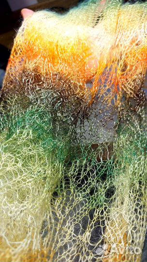 Палантин/паутинка/шаль/платок/пуховый оренбургский