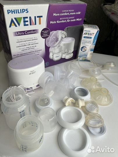 Молокоотсос avent электрический