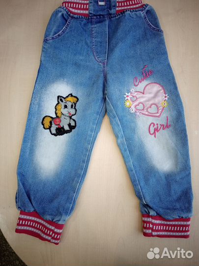 Джинсы для девочки