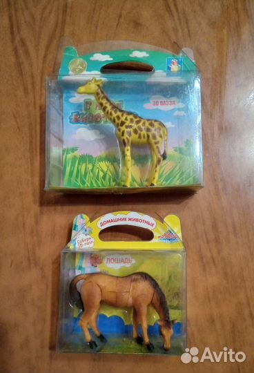 Пазлы разные 3D