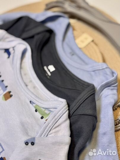 Боди Н&М комплект 3 шт