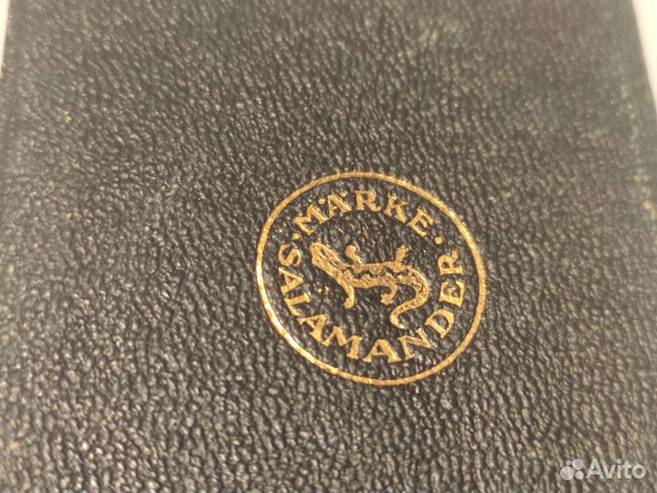 Записанная книжка Саламандра 1940