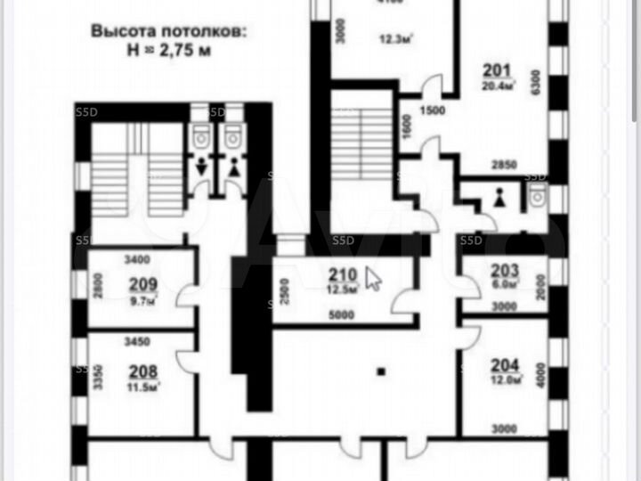 Продам офисное помещение, 898 м²