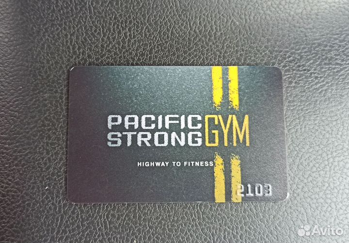 Карта в фитнес клуб