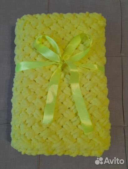 Плед из Ализе пуффи