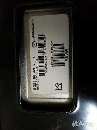 Усилитель штатный Mazda CX-7 2008 2.3 bose