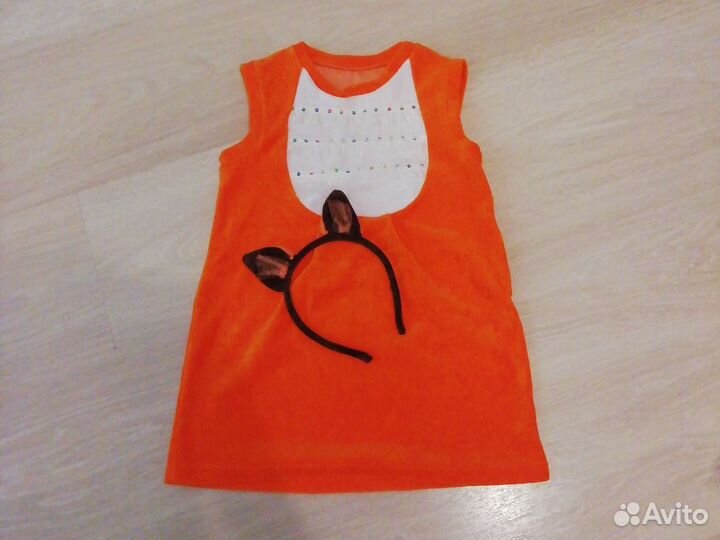 Костюм лисы 3-6лет