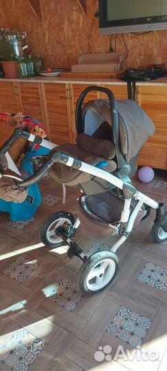 Коляска 3 в 1 Adamex Barletta