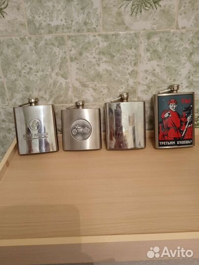 Фляжка из нержавейки