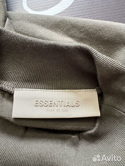 Лонгслив Fear Of God Essentials SS23 Оригинал