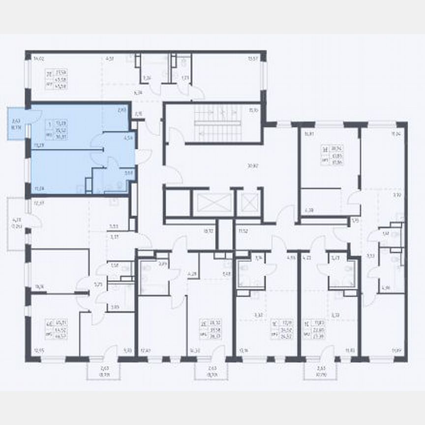 1-к. квартира, 36,3 м², 8/12 эт.