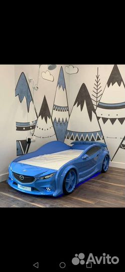 Кровать машина