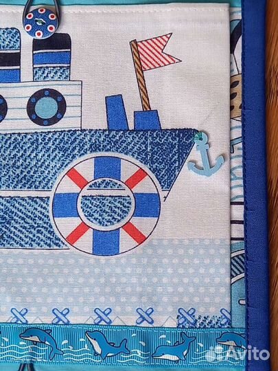 Кармашек в детский сад Юнга, для мальчика