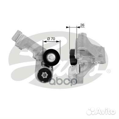 Ролик натяжной приводного ремня T38444 Gates