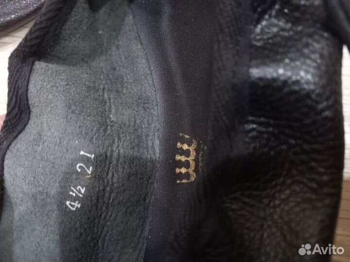 Балетки для танцев новые, кожа