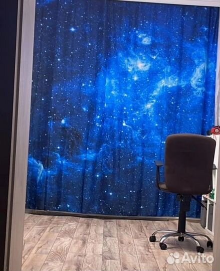 Фотошторы космос