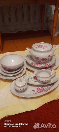 Столовый сервиз фарфор СССР