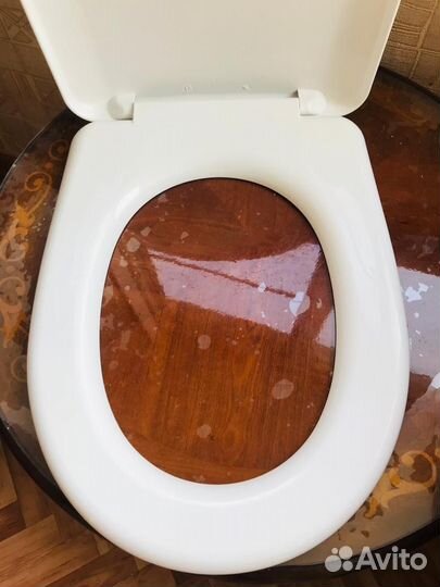 Крышка с сиденьем для унитаза roca