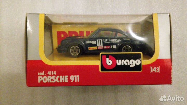 Модели Burago 1/43 10шт