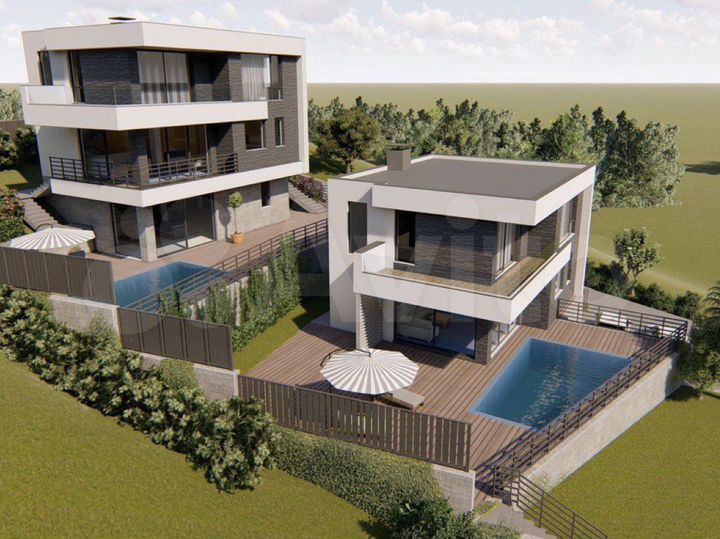 Коттедж 170 м² на участке 4 сот.