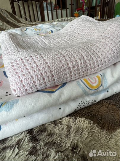 Детское одеяло и плед