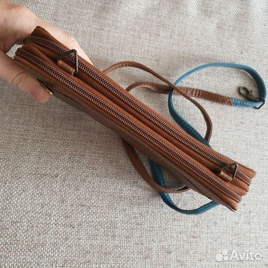 Кожаный клатч. Кожаная сумочка