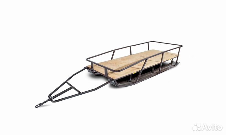 Снегоходные сани пгк-1600 (модернизированные)