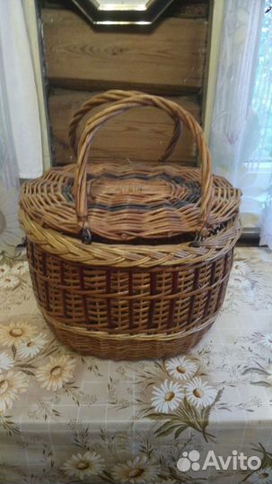 Плетеные корзинки