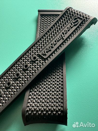 Ремешок для часов Omega - 22 Speedmaster / Чёрный