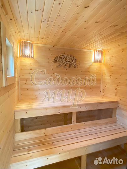 Баня мобильная 2,3х4 метра