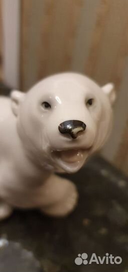 Статуэтка белый Медведь СССР